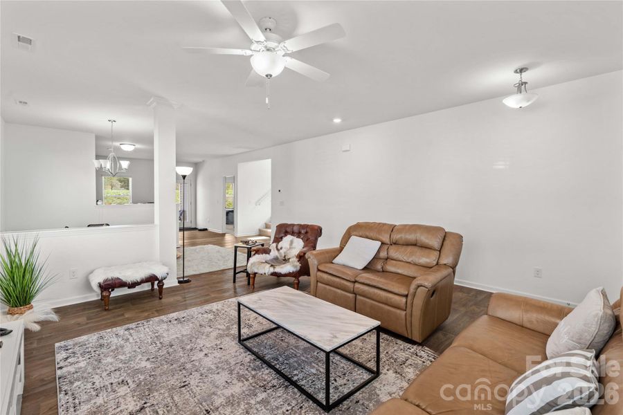 Furnished interior view inside a new home in , Salisbury (Image 33).