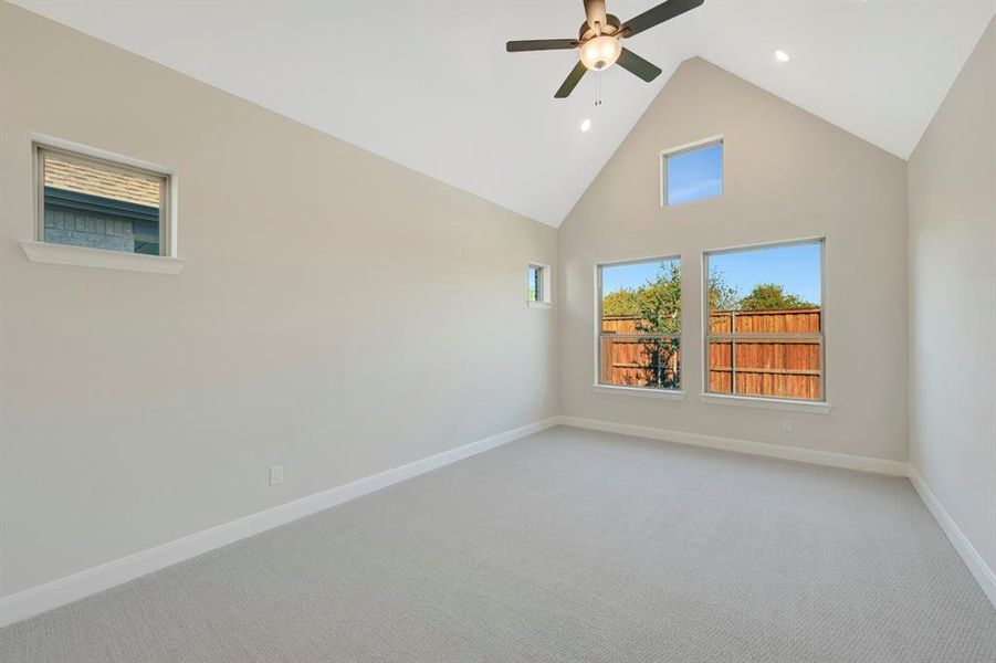 Spacious, unfurnished interior of a new home in South Pointe  Cottage Series, Mansfield (Image 16).