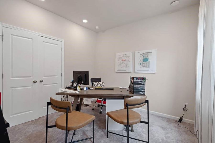 Furnished interior view inside a new home in Dreycott, Lawrenceville (Image 20).