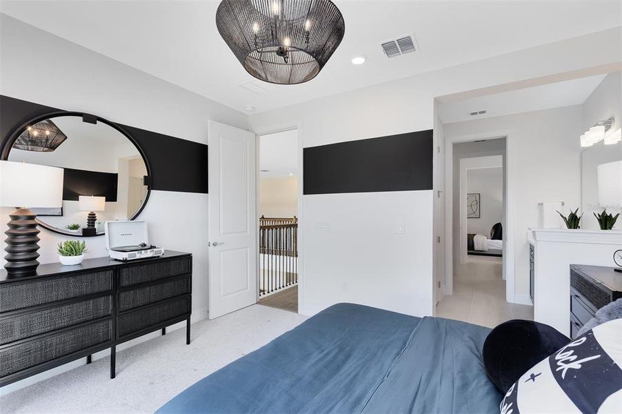 Furnished interior view inside a new home in Winter Grove, Winter Garden (Image 40).