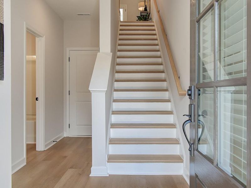 Spacious, unfurnished interior of a new home in Townes at South Main, Kennesaw (Image 20).