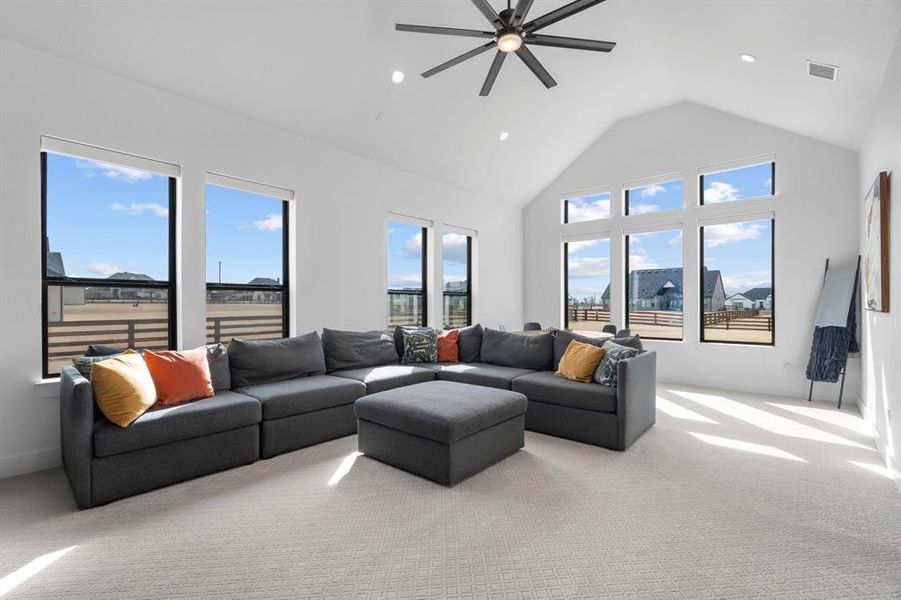 Furnished interior view inside a new home in , Northlake (Image 6). Furnished interior view inside a new home in , Northlake (Image 6).