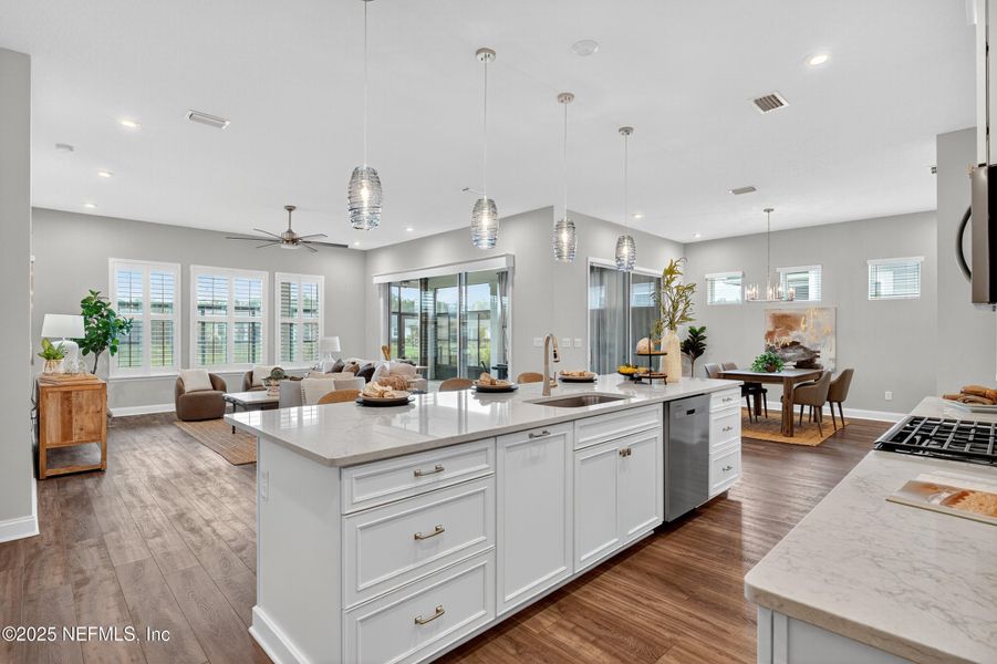 Furnished interior view inside a new home in , St. Johns (Image 25). Furnished interior view inside a new home in , St. Johns (Image 25).