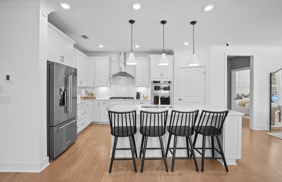 Representative furnished interior of a home built from the Mystique by Pulte Homes in Forest Creek, Waxhaw (Image 111).