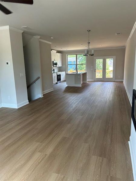 Spacious, unfurnished interior of a new home in Towns at Enclave, Lawrenceville (Image 18).
