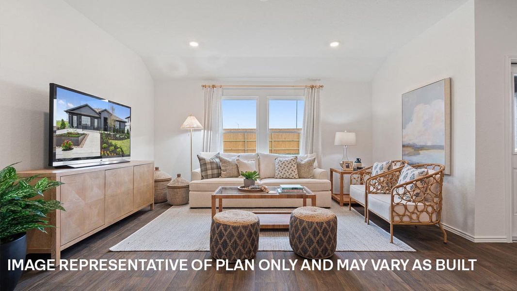 Furnished interior view inside a new home in Durango, Mustang Ridge (Image 9).