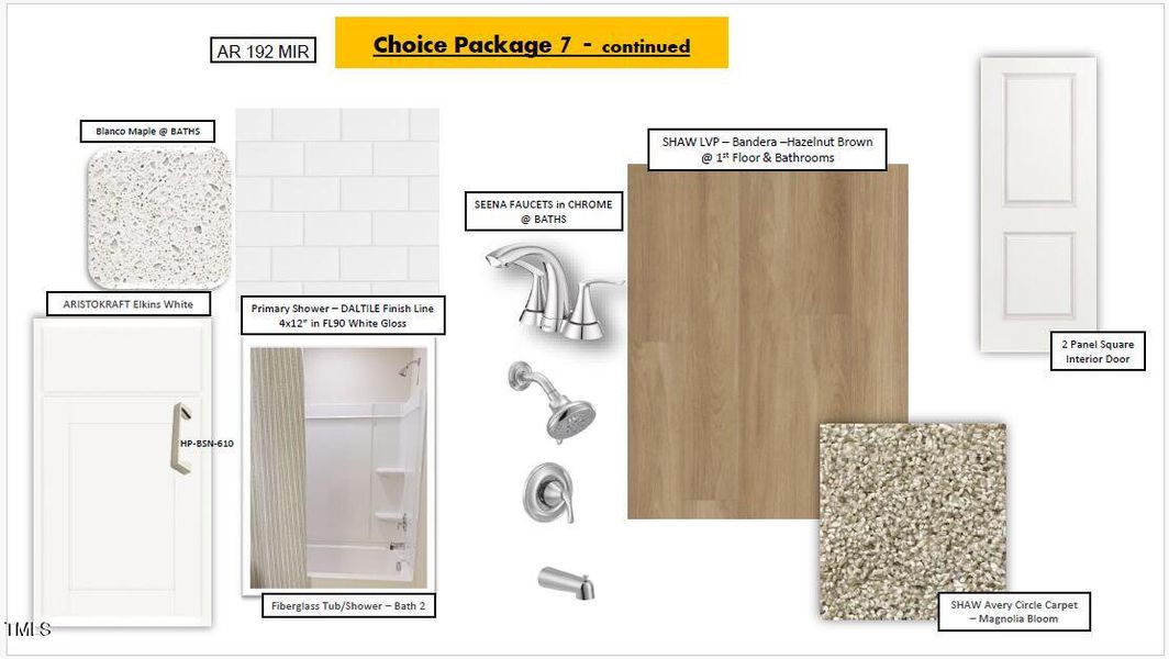 Color Scheme 2nd Floor