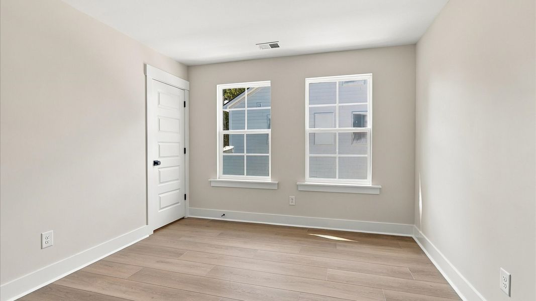 Representative furnished interior of a home built from the Pritchard by DRB Homes in Oak Bend, Charleston (Image 13).
