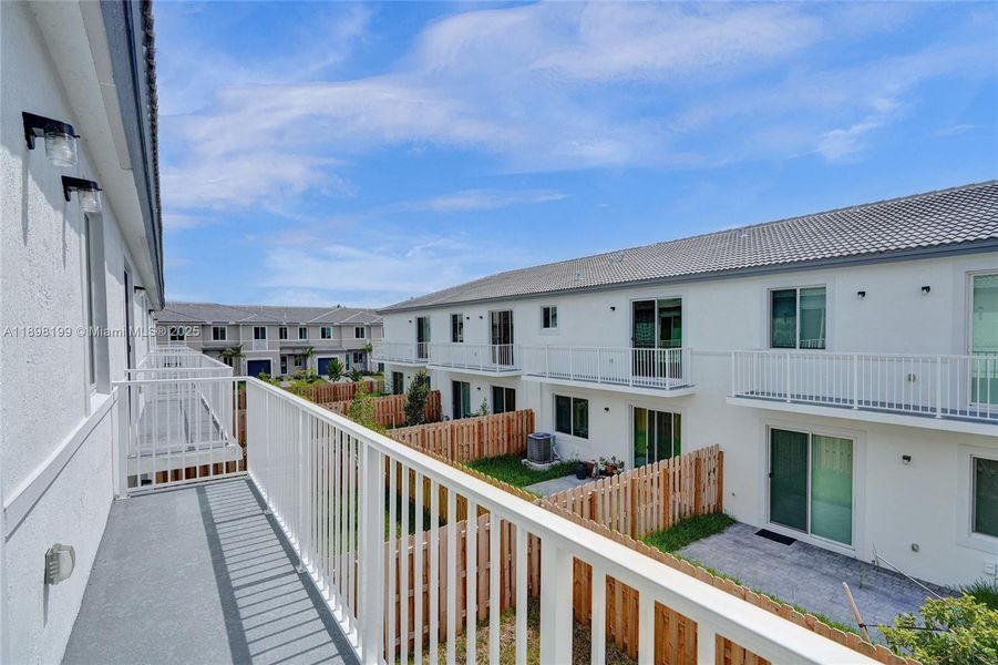 Exterior details and patio area of a home in , Homestead (Image 4). Exterior details and patio area of a home in , Homestead (Image 4).