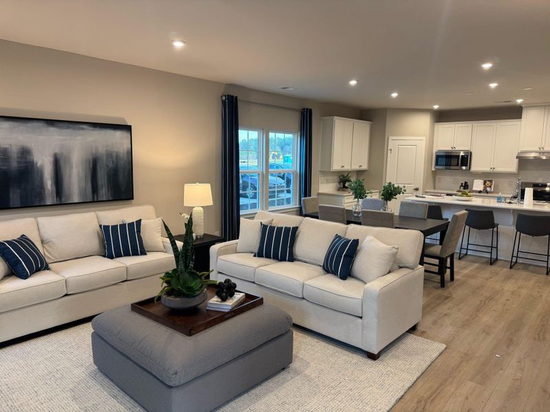 Furnished interior view inside a new home in Cainhoy Preserve, Huger (Image 9).