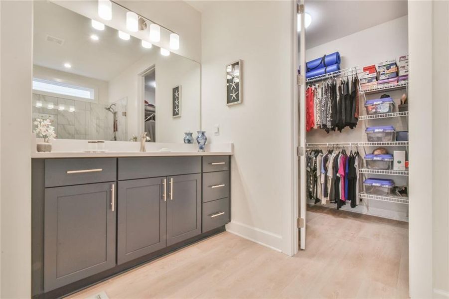 Furnished interior view inside a new home in , Hoschton (Image 5).