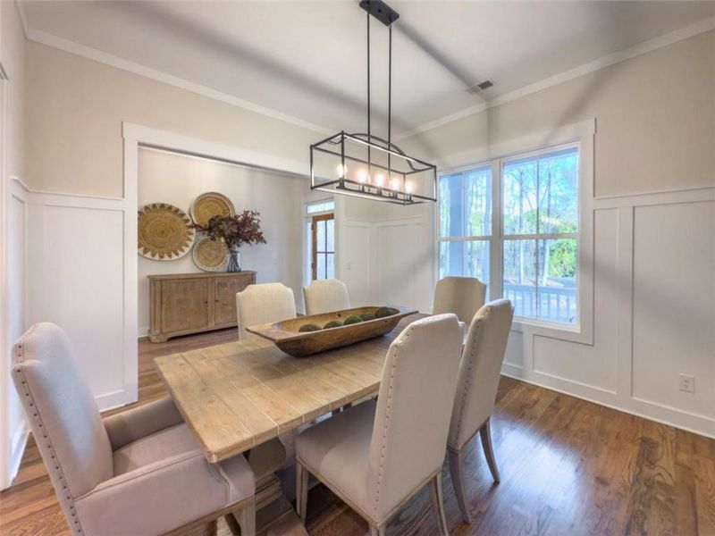 Furnished interior view inside a new home in , Monroe (Image 9). Furnished interior view inside a new home in , Monroe (Image 9).