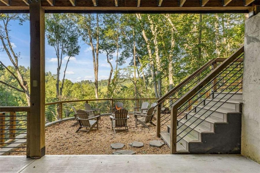 Exterior details and patio area of a home in , Ellijay (Image 31). Exterior details and patio area of a home in , Ellijay (Image 31).
