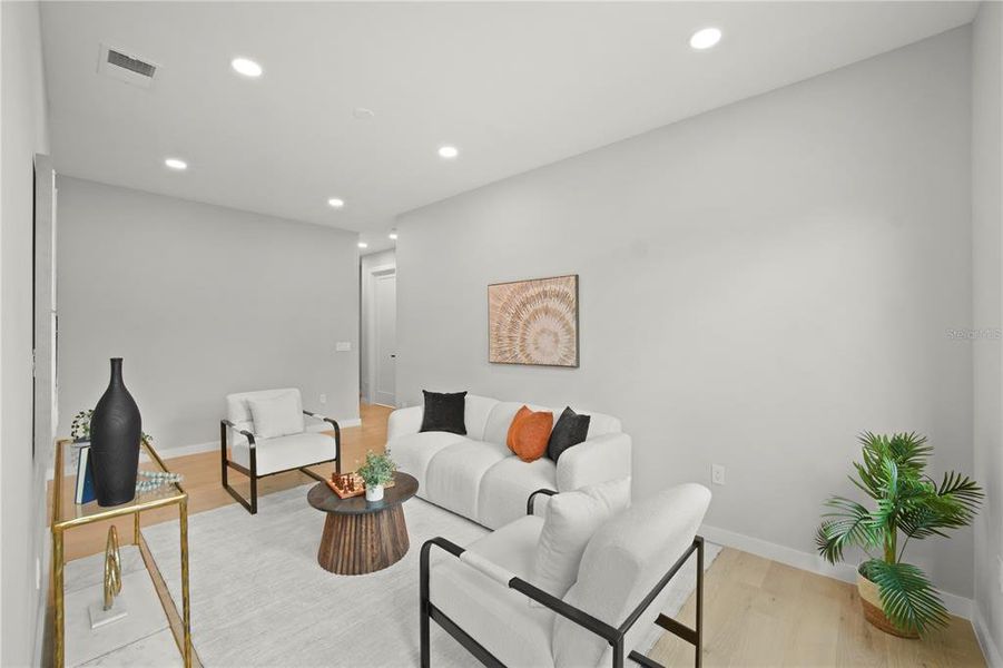 Furnished interior view inside a new home in , Orlando (Image 14).