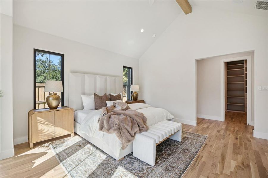 Furnished interior view inside a new home in , Dallas (Image 6).