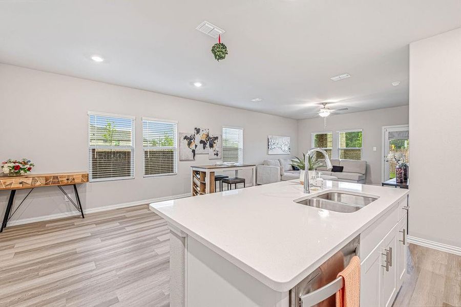 Furnished interior view inside a new home in , McKinney (Image 5).