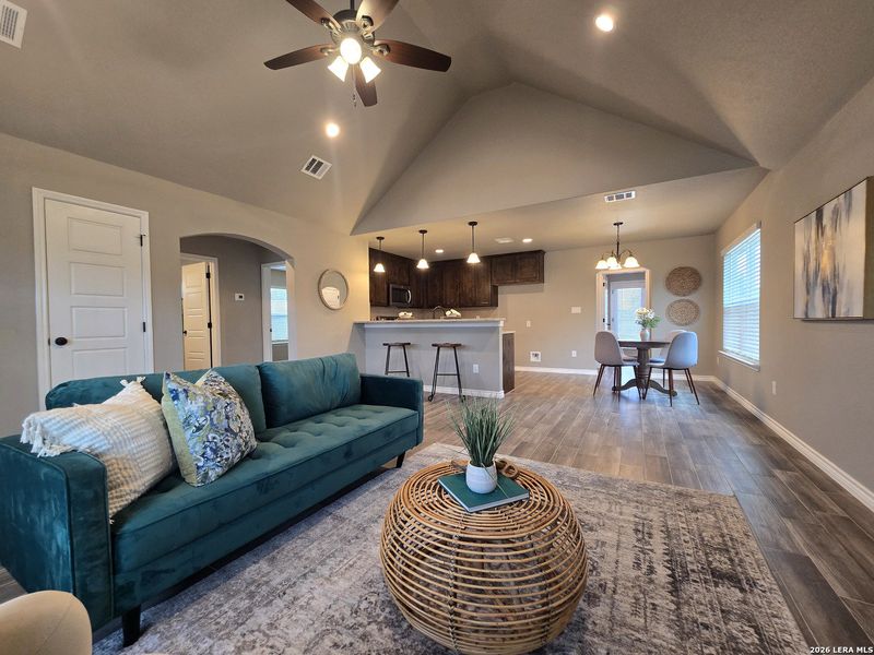 Furnished interior view inside a new home in , Canyon Lake (Image 8).