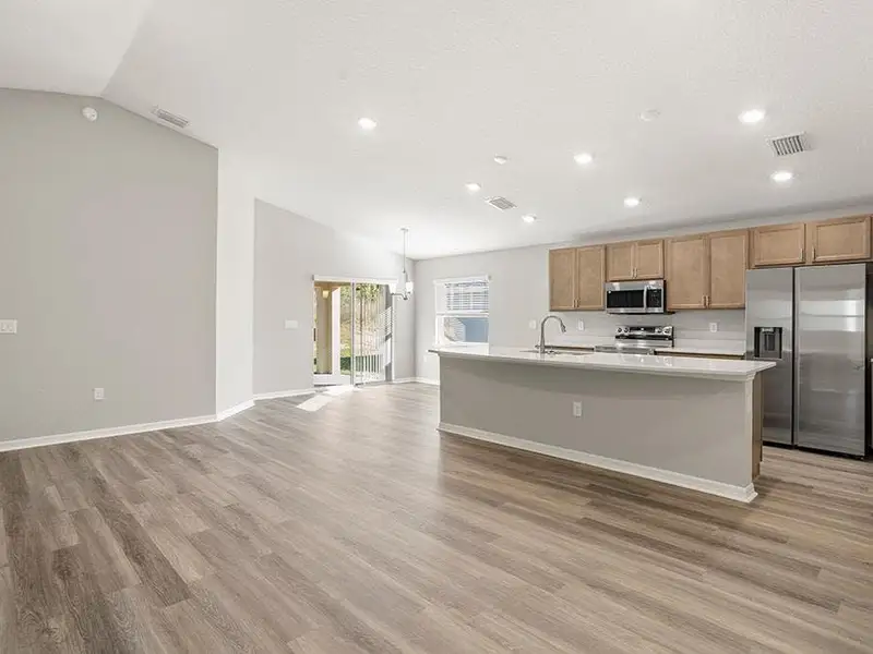 This home includes a sunny, open-concept living area - Parsyn by Highland Homes This home includes a sunny, open-concept living area - Parsyn by Highland Homes