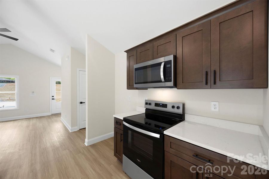 Furnished interior view inside a new home in , Albemarle (Image 4).