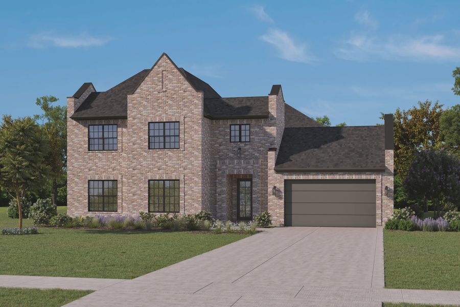 Representative exterior photo of a completed home built from the The Bandera by Homebound in Mosaic, Prosper, TX (Image 3).