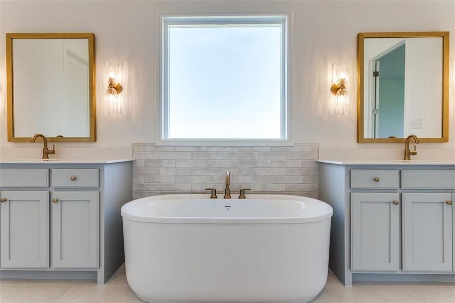 Furnished interior view inside a new home in Settler’s Glen, New Fairview (Image 5).