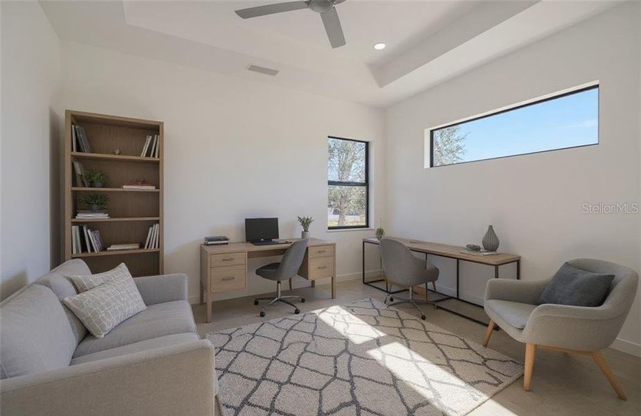 Furnished interior view inside a new home in , Cape Coral (Image 13).