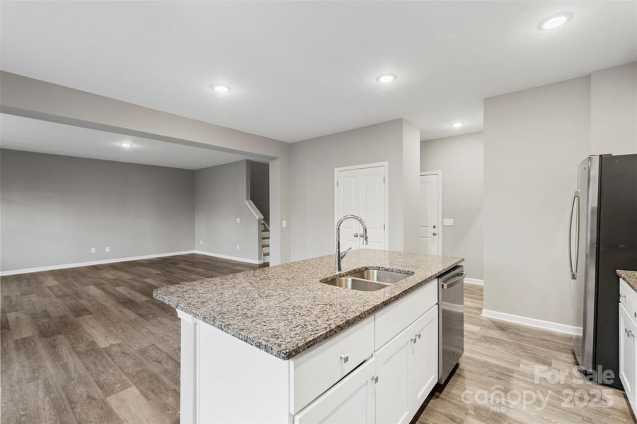 Furnished interior view inside a new home in , Salisbury (Image 10).
