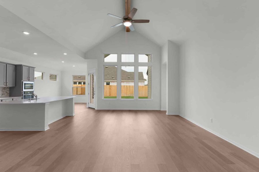 Spacious, unfurnished interior of a new home in The Grove at Blackhawk, Pflugerville (Image 24). Spacious, unfurnished interior of a new home in The Grove at Blackhawk, Pflugerville (Image 24).