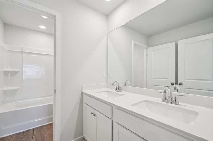 Furnished interior view inside a new home in Dove Lake, Grayson (Image 9).