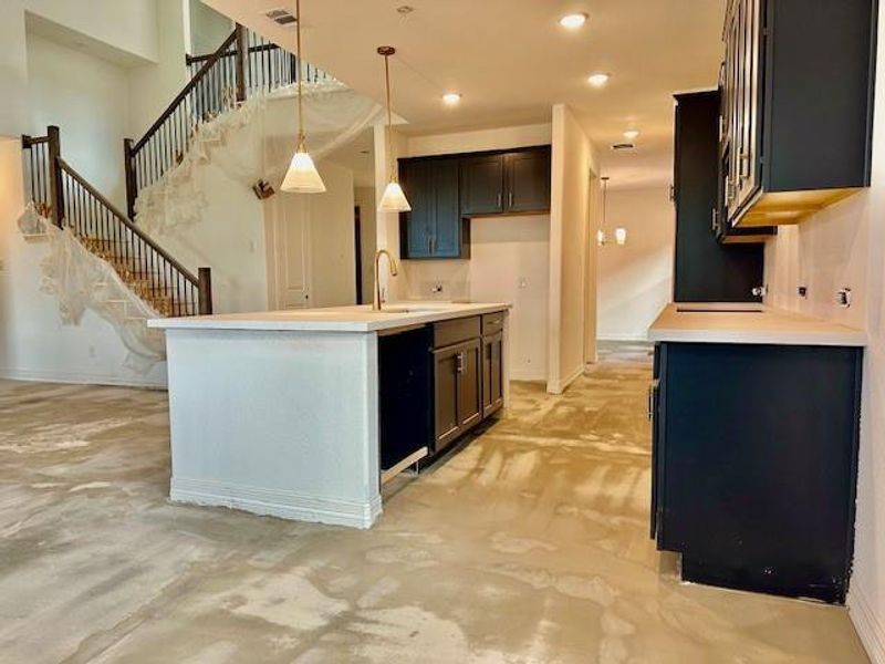 actual progress of your home.