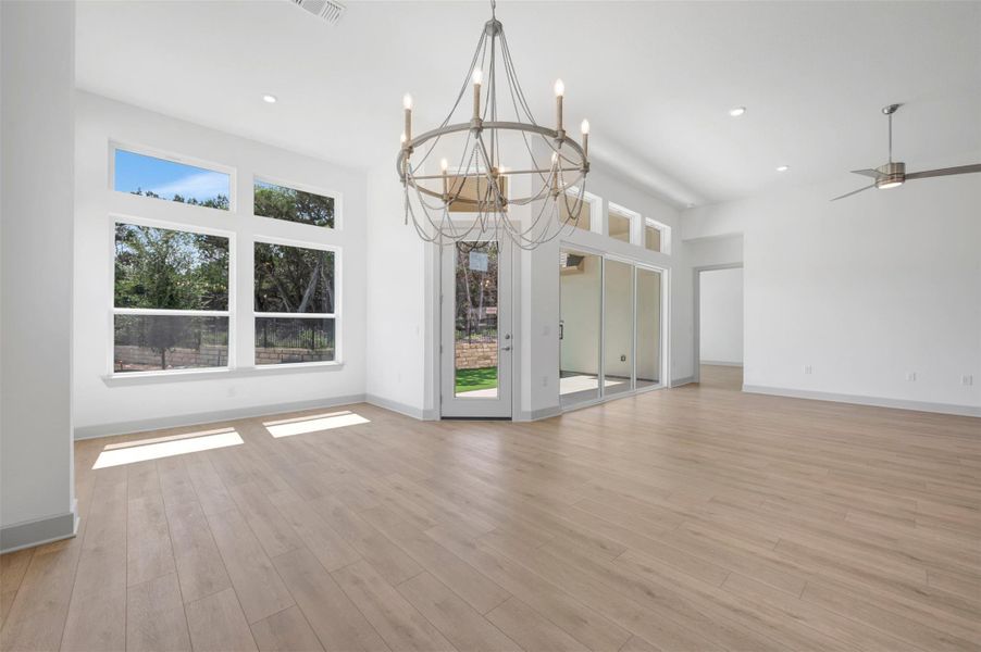 Dining Area - Family Room View