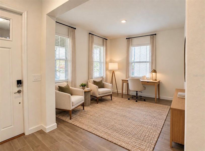 Furnished interior view inside a new home in Angeline Active Adult, Land O' Lakes (Image 9).