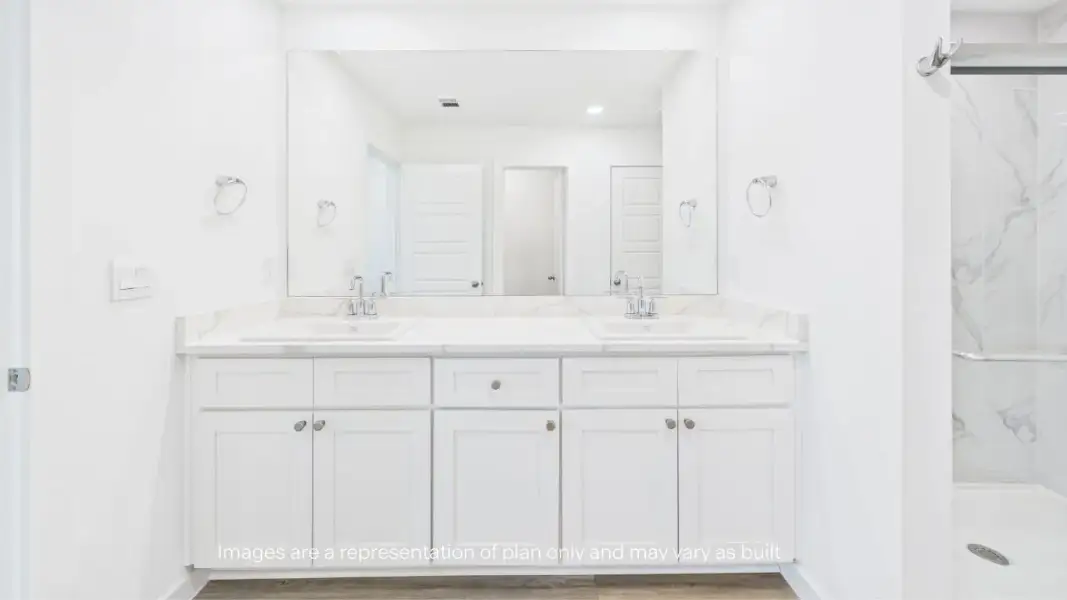 Furnished interior view inside a new home in Westmont, Lubbock (Image 6).