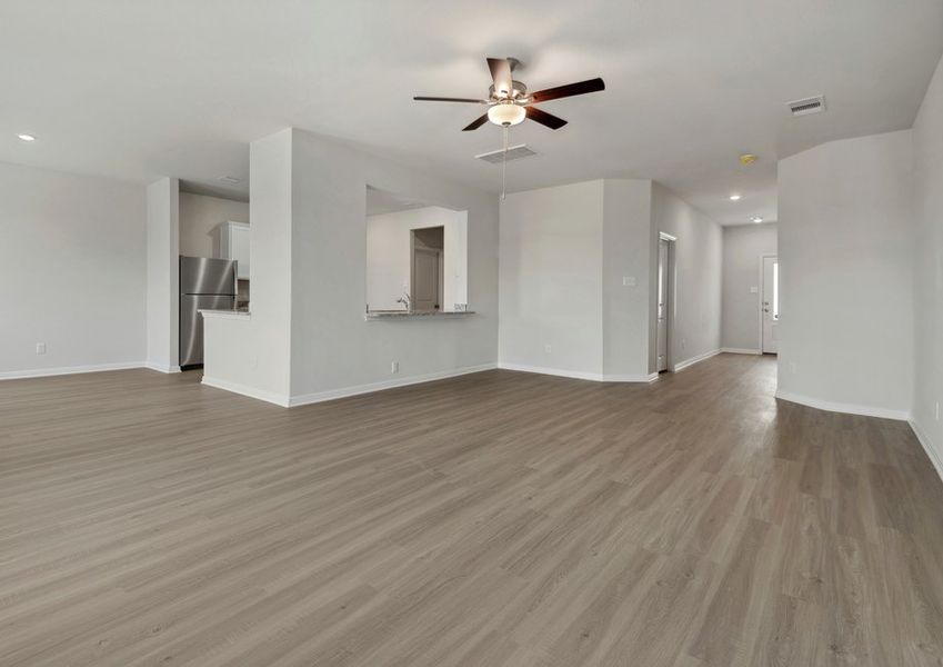 Spacious family room Spacious family room