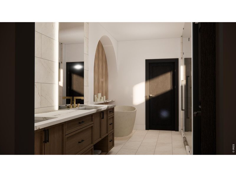 Furnished interior view inside a new home in , Timnath (Image 12).