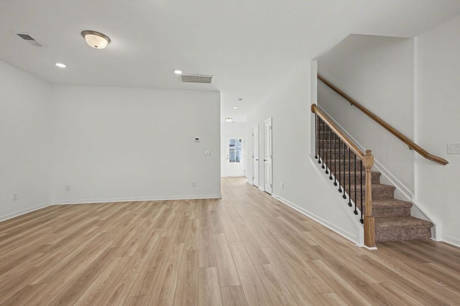 Spacious, unfurnished interior of a new home in Ironhorse, Dickson (Image 13). Spacious, unfurnished interior of a new home in Ironhorse, Dickson (Image 13).