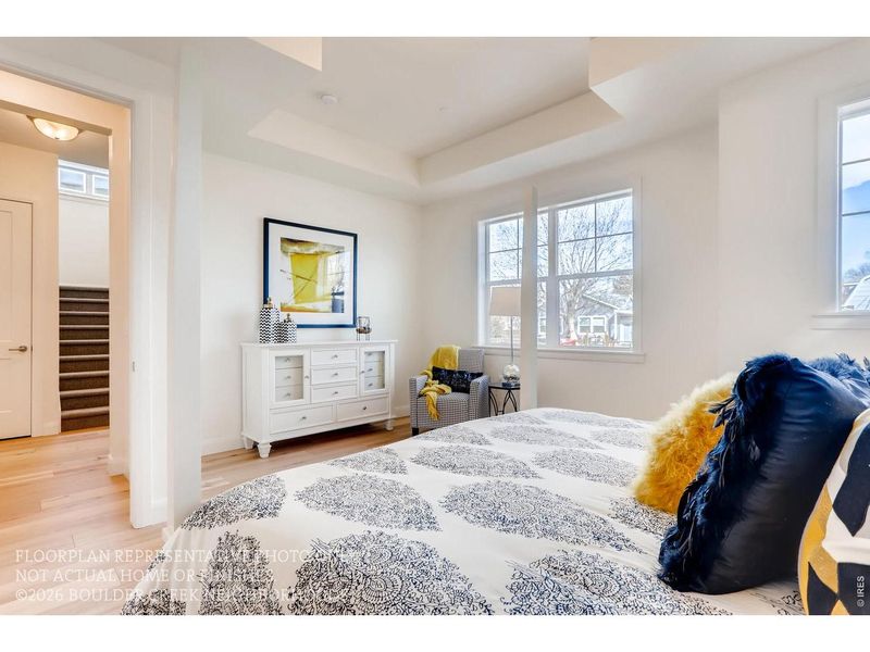 Furnished interior view inside a new home in , Boulder (Image 29). Furnished interior view inside a new home in , Boulder (Image 29).