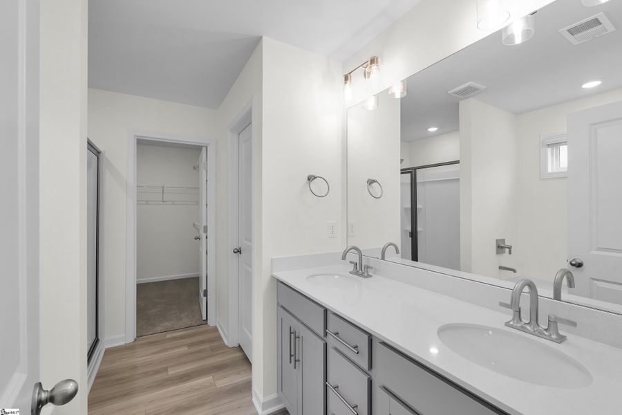 Furnished interior view inside a new home in Sedona, Greenville (Image 5). Furnished interior view inside a new home in Sedona, Greenville (Image 5).