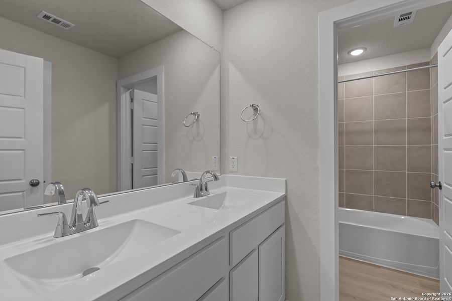 Furnished interior view inside a new home in Summerlin, San Antonio (Image 8). Furnished interior view inside a new home in Summerlin, San Antonio (Image 8).