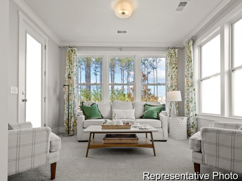 Furnished interior view inside a new home in , Ravenel (Image 25). Furnished interior view inside a new home in , Ravenel (Image 25).
