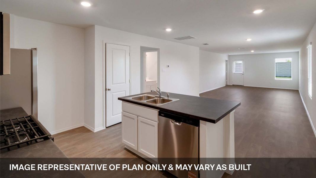 Representative furnished interior of a home built from the The Caprock by D.R. Horton in Marigold, Kyle (Image 4). Representative furnished interior of a home built from the The Caprock by D.R. Horton in Marigold, Kyle (Image 4).