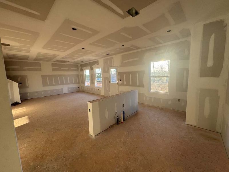 Kitchen Construction Progress