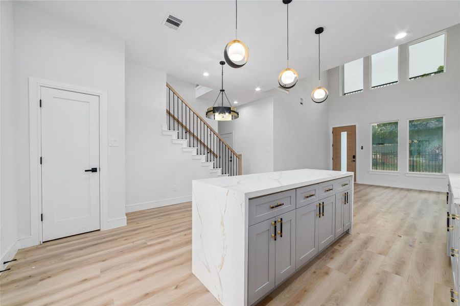 Furnished interior view inside a new home in , Houston (Image 4). Furnished interior view inside a new home in , Houston (Image 4).