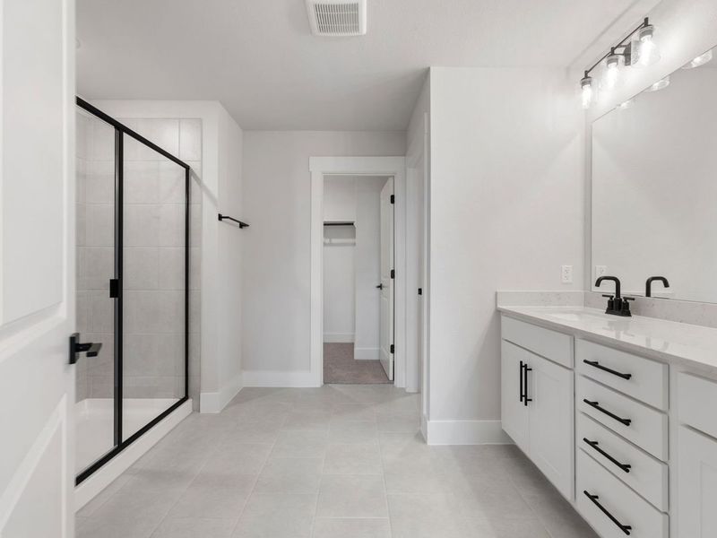 Furnished interior view inside a new home in Lake Park Villas, Wylie (Image 9). Furnished interior view inside a new home in Lake Park Villas, Wylie (Image 9).