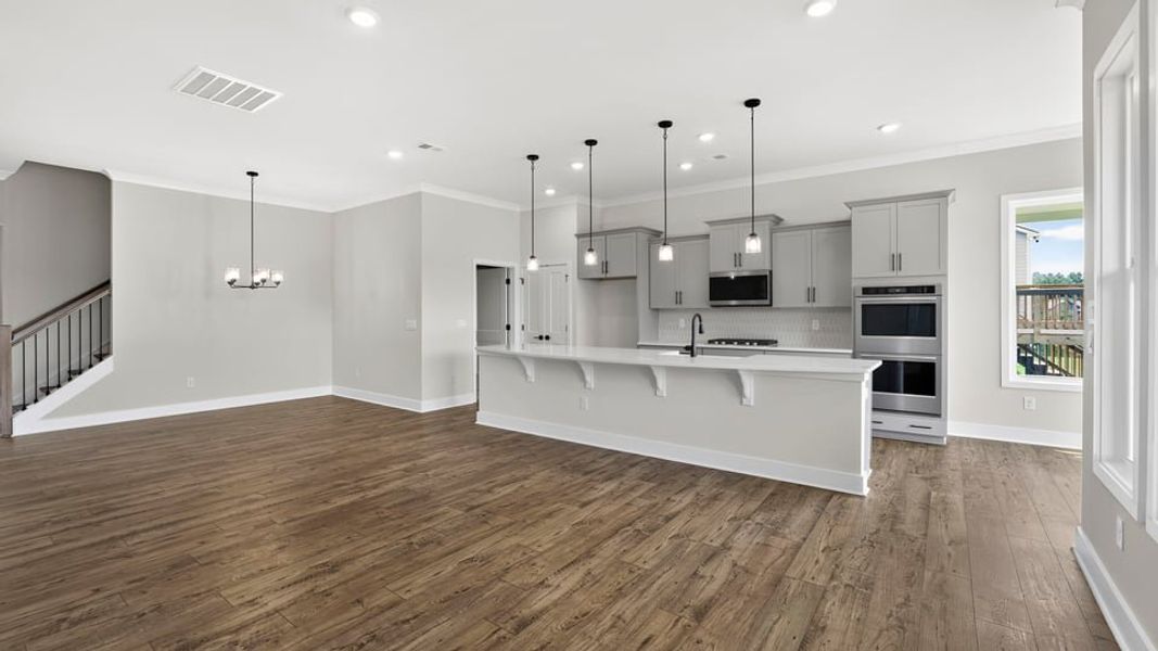 Furnished interior view inside a new home in Sunset Summits, Spartanburg (Image 8).