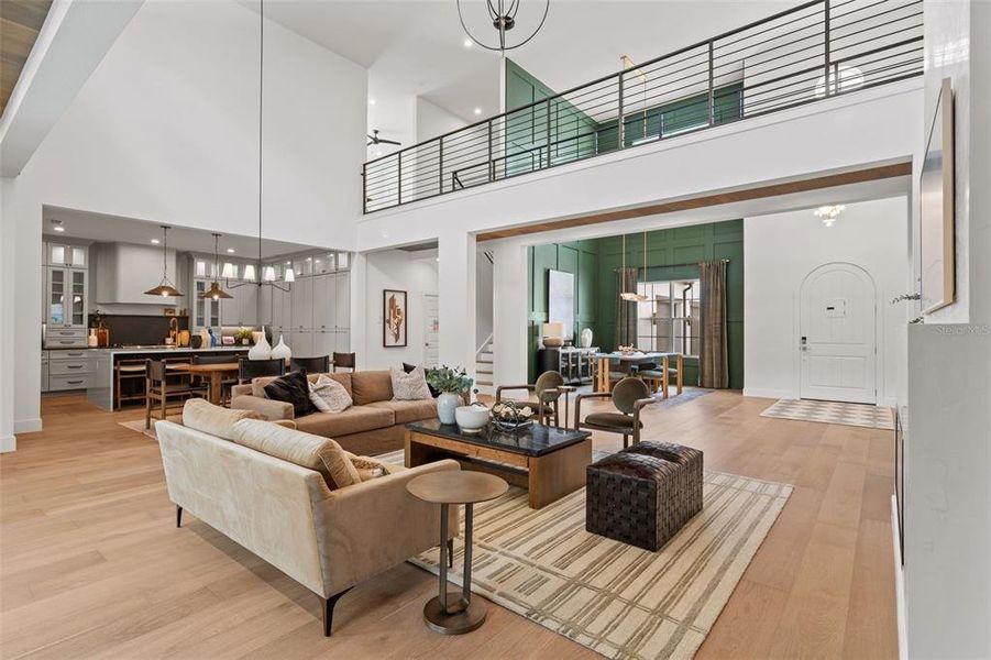 Furnished interior view inside a new home in , Sanford (Image 4).