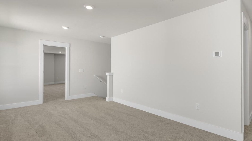 Spacious, unfurnished interior of a new home in Sidbury Station, Castle Hayne (Image 28).