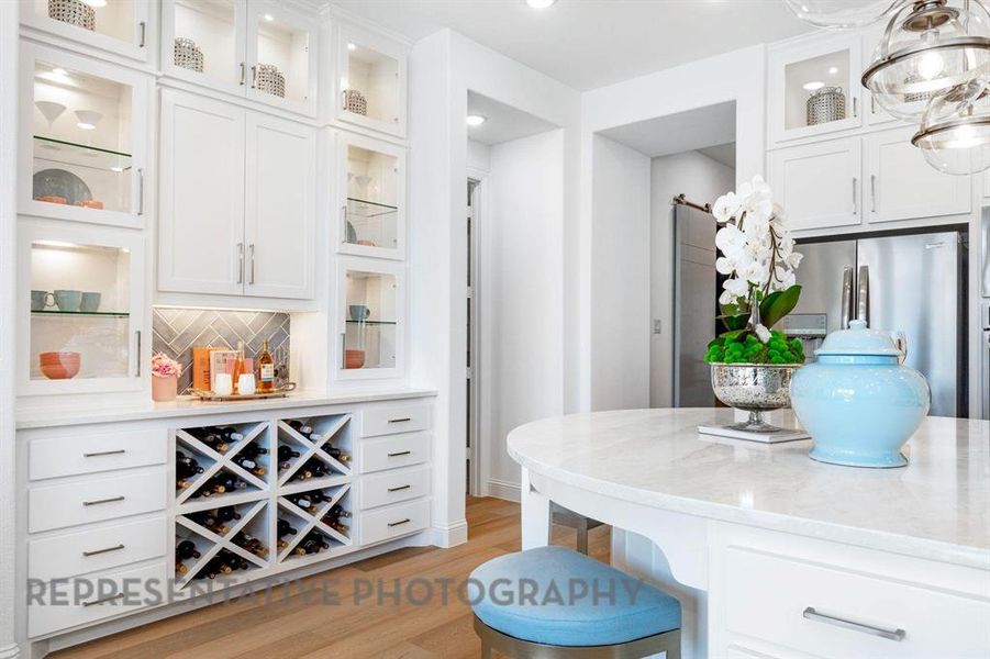 Furnished interior view inside a new home in Star Trail, Prosper (Image 21).