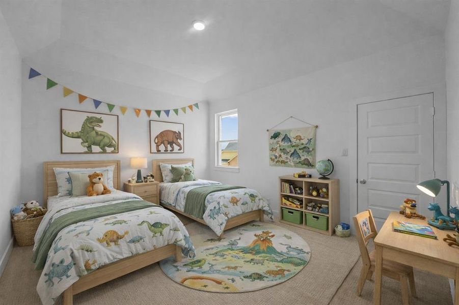 Furnished interior view inside a new home in , Frisco (Image 17).