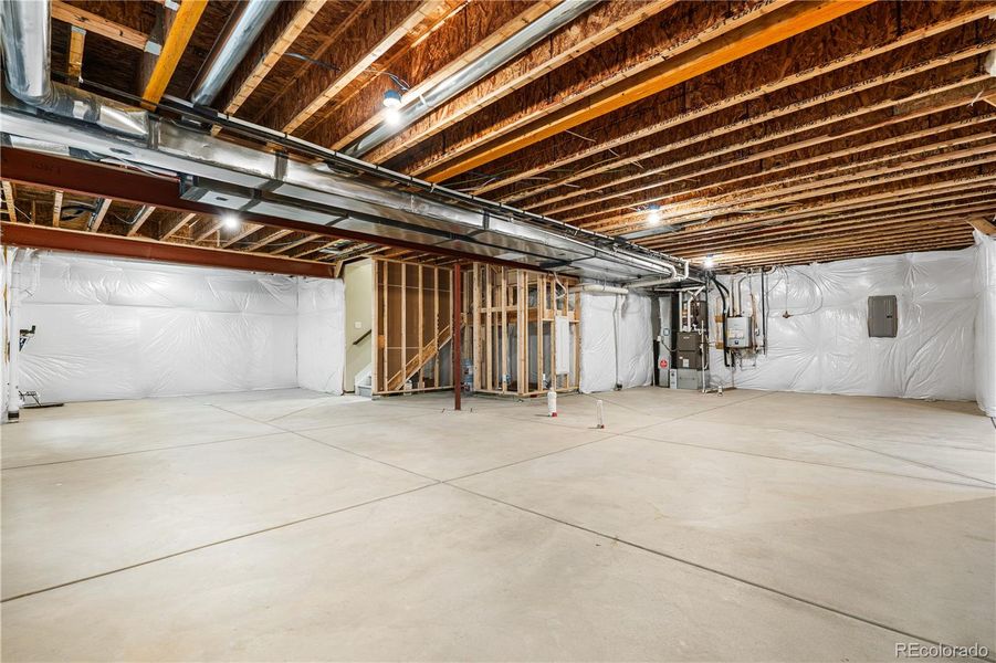 In-progress construction of a new home in Stargaze at Solstice, Littleton, CO (Image 43).